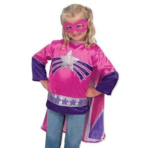 NWT Melissa & Doug Super Heroine Role Play Set Costume